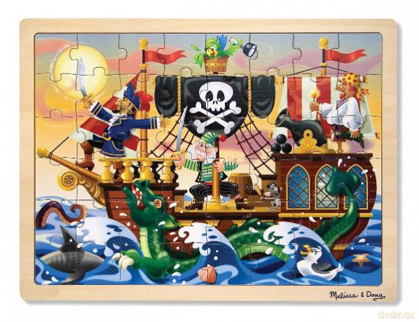 MELISSA Pirate Adventure Jigsaw 48 el. [PUZZLE]