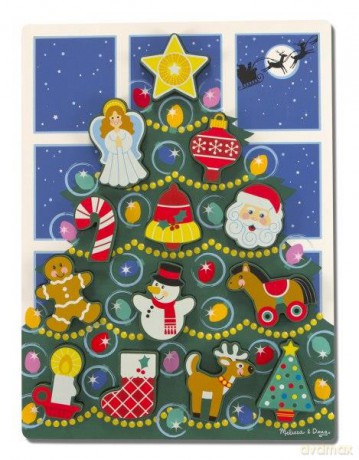 MELISSA Puzzle drewniane - Choinka [PUZZLE]