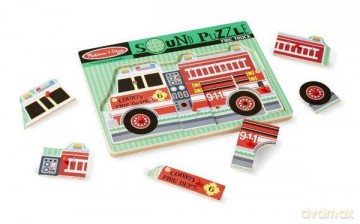 MELISSA Puzzle Straż pożarna dźwiękowe [PUZZLE]