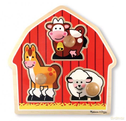MELISSA Puzzle układanka Farma - Zwierzęta [PUZZLE]