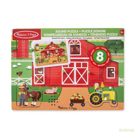 MELISSA Puzzle z dźwiękiem - na farmie [PUZZLE]