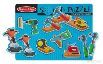 MELISSA Puzzle z dźwiękiem. Narzędzia [PUZZLE]