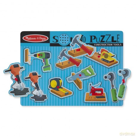 MELISSA Puzzle z dźwiękiem. Narzędzia [PUZZLE]