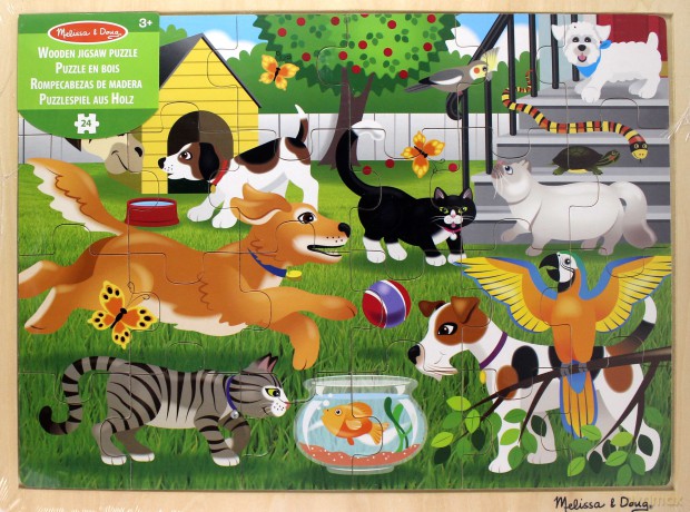 MELISSA Zwierzęta Jigsaw 24 el. [PUZZLE]