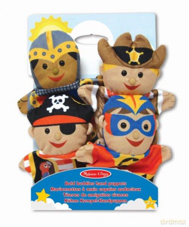 MELISSA Bold Buddies Hand Puppets