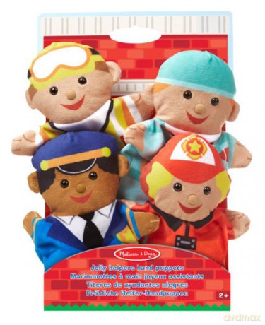MELISSA Jolly Helpers Hand Puppets