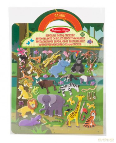 MELISSA Naklejki wielokrotne - Safari