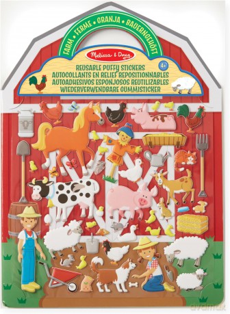 MELISSA Naklejki wielokrotnego użytku Farm
