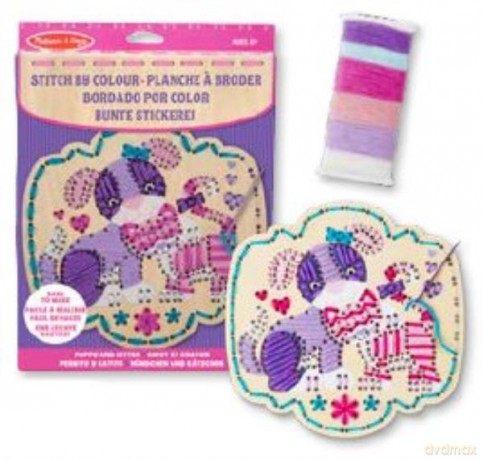 MELISSA Wyszywanka Stitch by Colour Lalki i kotki
