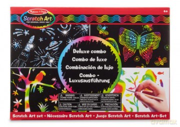 MELISSA Zdrapywanki holograficzne deluxe w pudełku