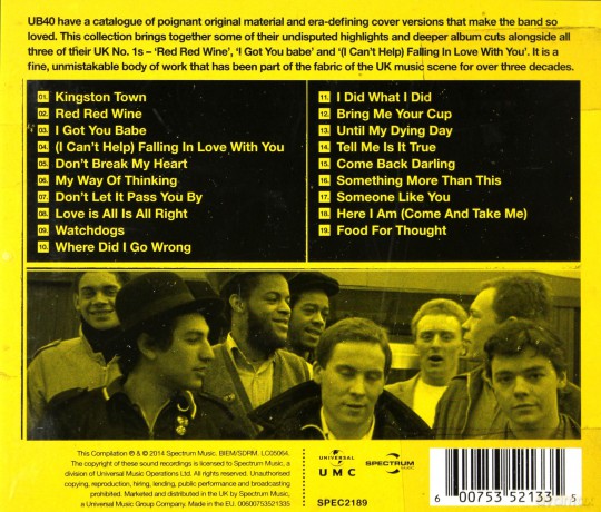 UB40: Red Red Wine: The Collection [CD]