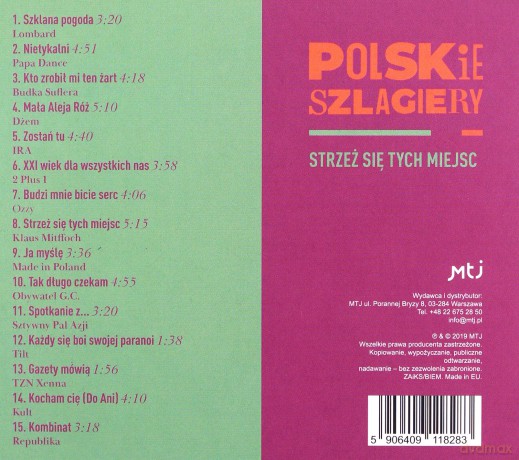 Polskie szlagiery: Strzeż się tych miejsc [CD]