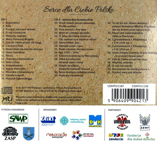 Danuta Stankiewicz: Serce dla Ciebie Polsko [2CD]