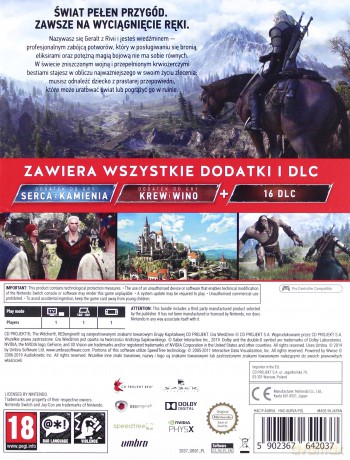 Wiedźmin 3: Dziki Gon Edycja Kompletna [GRA SWITCH]