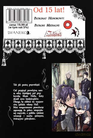 Kuroshitsuji (Tom 25) - Yana Toboso [KOMIKS]