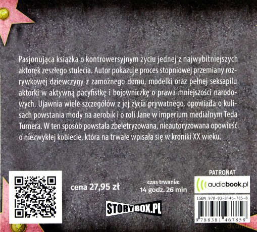 Amerykańska buntowniczka. Burzliwe życie Jane Fondy - Przemysław Słowiński [AUDIOBOOK]