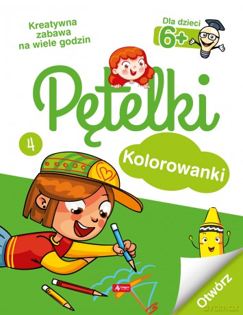 Kolorowanki. Pętelki [KSIĄŻKA]