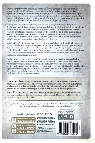 Krytyka czystego rozumu - Immanuel Kant [KSIĄŻKA]