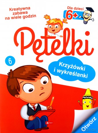 Krzyżówki i wykreślanki. Pętelki [KSIĄŻKA]