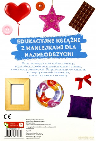 Kształty. Bawię się naklejkami [KSIĄŻKA]