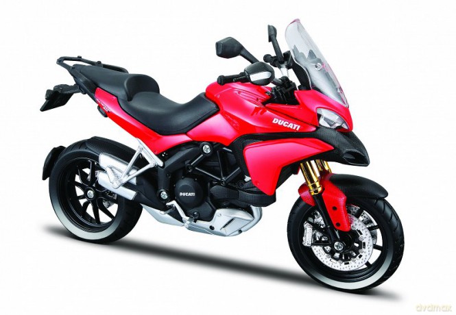 Motocykl Ducati multistrada 1200 skala 1:12 maisto 31101