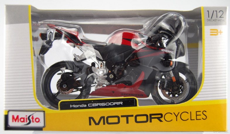 Motocykl Honda cbr 600rr skala 1:12 maisto 31101