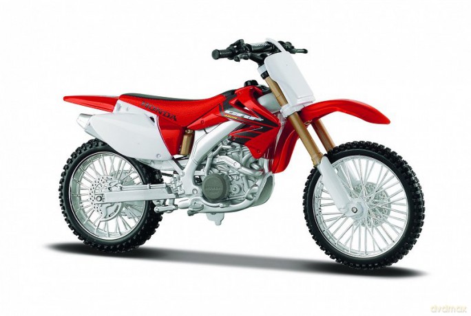 Motocykl Honda crf450r skala 1:12 maisto 31101