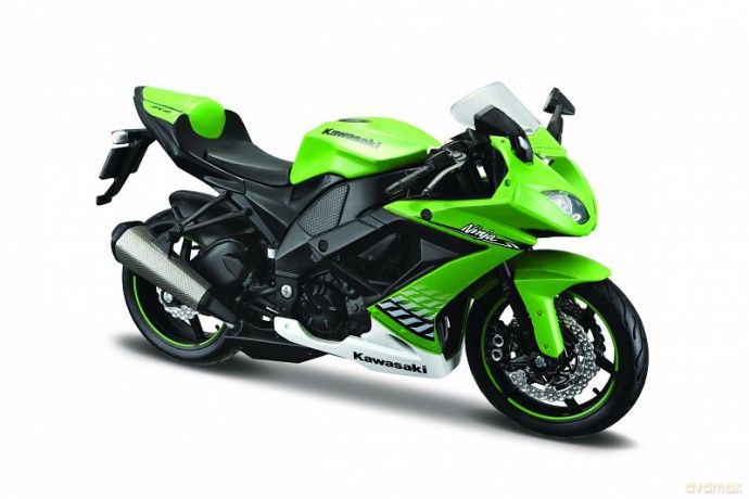 Motocykl Kawasaki ninja zx 10r skala 1:12 maisto 31101