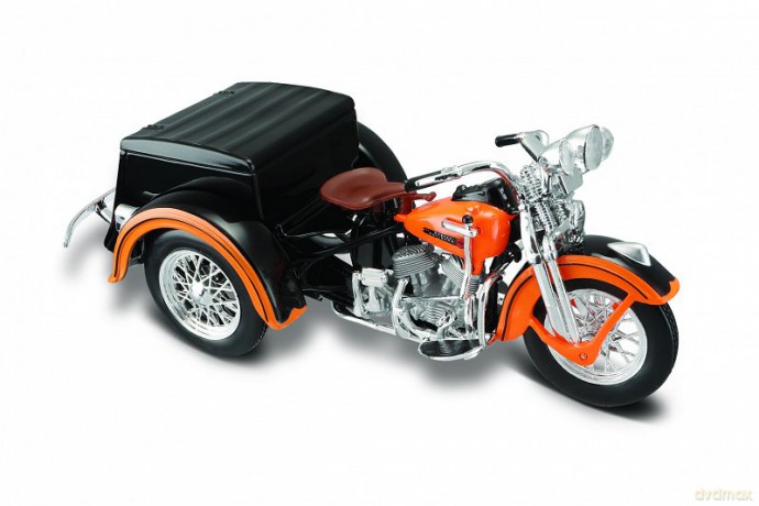 Motocykl Sidecar 1947 servi-car skala 1:18 maisto 32420