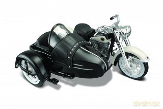Motocykl Sidecar 1958flh duo glide skala 1:18 maisto 32420