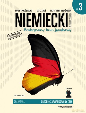 Niemiecki w tłumaczeniach gramatyka 3 poziom B1 - Justyna Plizga [KSIĄŻKA]