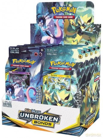 Pokemon tcg sun moon - unbroken bonds theme deck sm10 - 1 sztuka