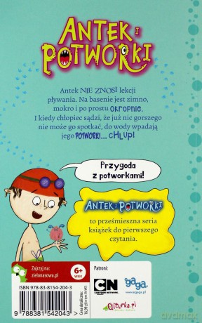 Potworki na ratunek. Antek i potworki - Zanna Davidson [KSIĄŻKA]
