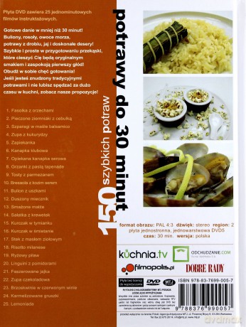 150 Szybkich potraw - potrawy do 30 minut (booklet) [DVD]