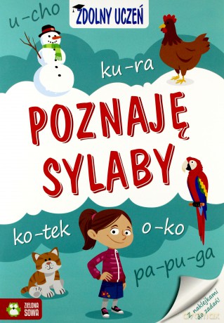 Poznaję sylaby. Zdolny uczeń - Magdalena Kieryłowicz [KSIĄŻKA]