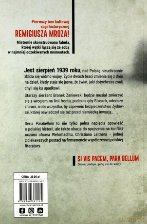 Prędkość ucieczki. Parabellum (Tom 1) - Remigiusz Mróz [KSIĄŻKA]