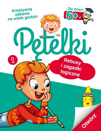 Rebusy i zagadki logiczne. Pętelki [KSIĄŻKA]