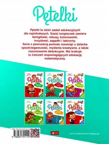 Rebusy i zagadki logiczne. Pętelki [KSIĄŻKA]