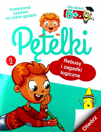 Rebusy i zagadki logiczne. Pętelki [KSIĄŻKA]