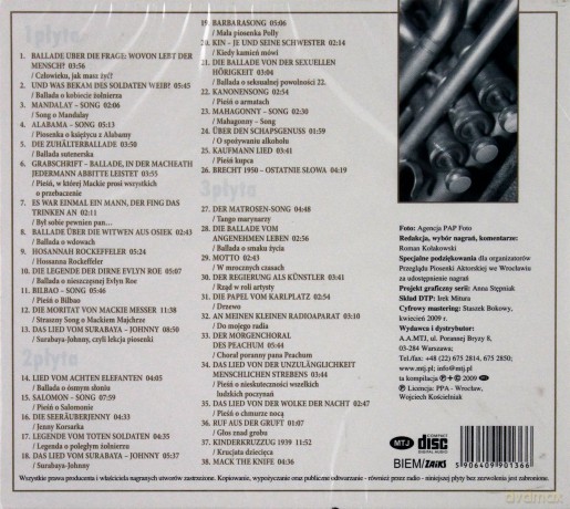 38x Bertolt Brecht [3CD]