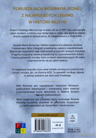 Somebody to love. Życie, śmierć i spuścizna Freddiego Mercuryego - Matt Richards, Mark Langthorne [KSIĄŻKA]