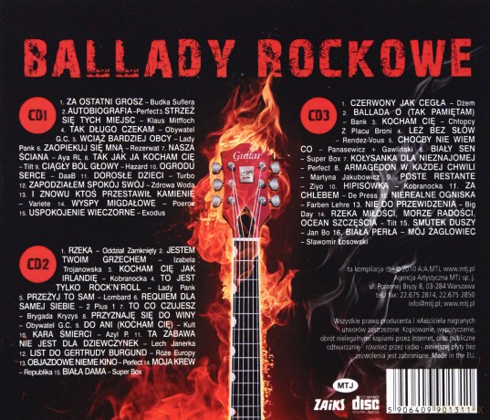 Ballady Rockowe [BOX] [3CD]