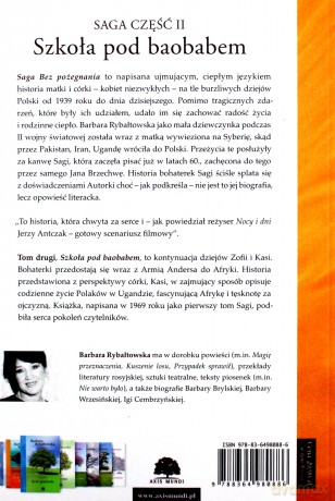 Szkoła pod Baobabem. Saga część 2 - Barbara Rybałtowska [KSIĄŻKA]