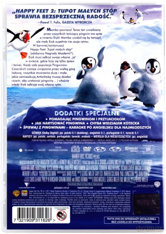 Happy Feet 2: Tupot małych stóp [DVD]