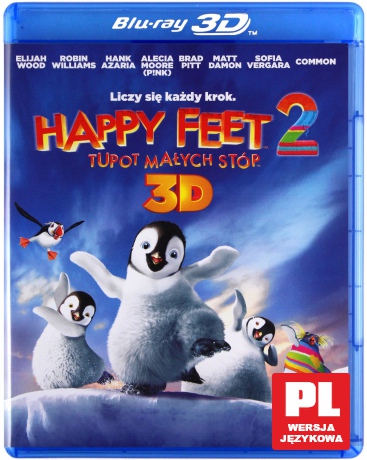 Happy Feet: Tupot małych stóp 2 3D [Blu-Ray 3D]+[Blu-Ray]