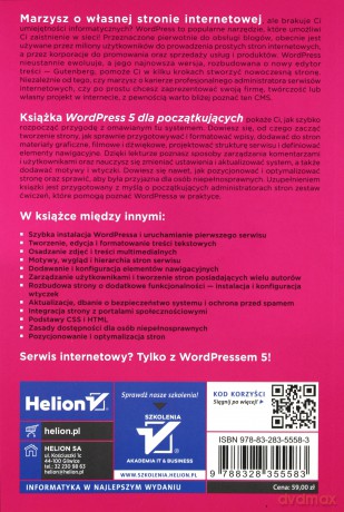 Wordpress 5 dla początkujących - Agnieszka Ciborowska, Jarosław Lipiński [KSIĄŻKA]