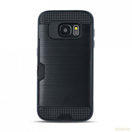Nakładka Defender Card do Samsung J7 2017 J730 czarna