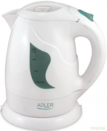 Czajnik plastikowy 1,0 L Adler AD 08 w