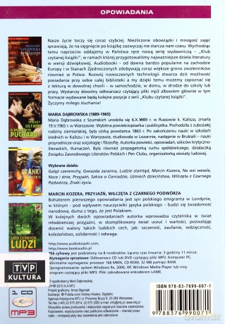Marcin Kozera, Przyjaźń, Wilczęta z Czarnego Podwórza - Maria Dąbrowska [AUDIOBOOK] [CD]
