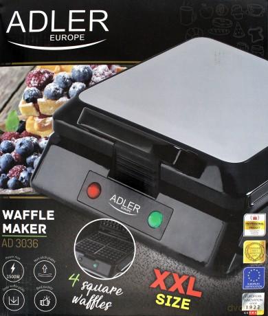 Gofrownica 1500 W Adler AD 3036